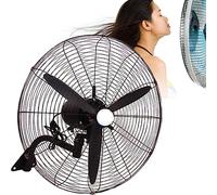 Ventilatore A Parete Industriale, Ventilatore Ad Aria Per Impieghi Gravosi, Ventilatore A Parete Domestico. 3 Modalità Di Volume D'Aria, Oscillazione Silenziosa Di 120°, Per Patio, Serre,78cm/30″