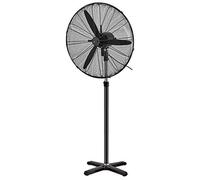 VENTILATORE A PAVIMENTO 65CM MAURER ACCIAIO NERO 195HCM