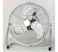 95191 Q.TA' 1 C VENTILATORE A PAVIMENTO 90W 3 VEL CYCLON D 45CM CROM