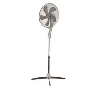 Bimar INB-VP433R Ventilatore a Piantana Ø 40 cm, 5 Pale, 3 Velocità, Oscillazione Automatica, Altezza Regolabile fino a 139 cm, Inclinazione Regolabile, Griglia in Metallo con Maniglia, 55W, Bianco