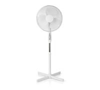 Ventilatore a piantana 40 cm oscillante regolabile 45W timer telecomando Nedis
