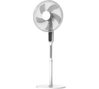 Ventilatore a Piantana 45W base Tonda Cinque Pale Telecomando