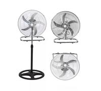 VENTILATORE A PIANTANA AD ALTA POITENZA IN ACCIAIO INOSSIDABILE 3 in 1 65W 50CM