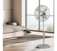 Cecotec EnergySilence 610 Steelstyle Ventilatore da terra 50W in acciaio inossidabile
