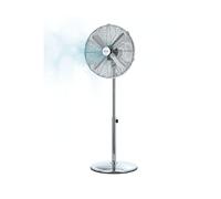 Cecotec Ventola a pedale EnergySilence 620 Retrostyle 50 W, finitura cromata, diametro 16" con 4 pale, 3 velocità, oscillazione, altezza regolabile, massima sicurezza