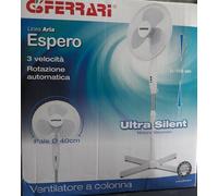 VENTILATORE A PIANTANA DA 40 CM 3 VELOCITA' IN PLASTICA MARCA G3FERRARI