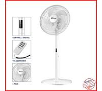 Ventilatore a Piantana Airzeta Ghost Telecomando TERMOZETA tzaz12 Oscillante [EEK: C]