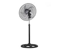 Ventilatore a Piantana IluminaShop 309525 75W 5 Pale 3 Velocità Testa Orientabile Base Pesante