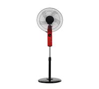 Ventilatore a Piantana IluminaShop 45W 5 Pale 3 Velocità Telecomando Display Digitale Timer