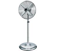 ventilatore a piantana in acciaio johnson lusso flusso potente e costante