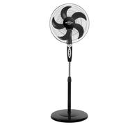 Orbegozo SF 0249, ventilatore a piantana, telecomando, timer, funzione oscillante, silenzioso, 5 pale, 60 W, 3 velocità, Multicolor