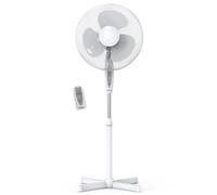 Ventilatore a Piantana, Silenzioso, Telecomando, Timer fino a 7,5 Ore Regolabile