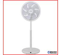 Ventilatore a Piantana Super Silenzioso 5 Pale ZEPHIR zdc35cm Telecomando Timer