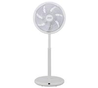 Zephir, Ventilatore Circolare a Piantana 35cm, Motore DC Ultra Silenzioso, 3 Modalità di Ventilazione,10 Velocità, Altezza 850-1080 mm, Telecomando, Timer, Potenza 30W, Cavo 4m
