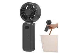 Ventilatore a pinza | 5 velocità di raffreddamento regolabile 180° | Mini ventilatore su morsetto a batteria - per casa ufficio scuola banco tavolo passeggino esterno campeggio picnic estate crociera