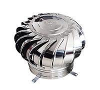 Ventilatore a sfera girevole in acciaio inossidabile, facile da installare, resistente agli acidi e alle intemperie, per la ventilazione del tetto, camino, bagno, cucina, garage, canna fumaria, piog