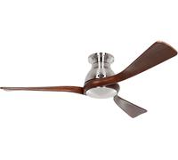 VENTILATORE A SOFFITTO CASAFAN ECO REGENTO 140 Cromato senza Luce
