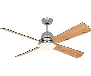VENTILATORE A SOFFITTO CASAFAN LIBECCIO 120/142 con luce e pale reversibili