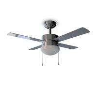 Ventilatore a soffitto Cecotec EnergySilence Aero 450 50W 4 pale reversibili, luce integrata
