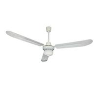 VENTILATORE SOFFITTO DCG 3 PALE 1 LUCE LAMPADA VECRD30L CON COMANDO A MURO