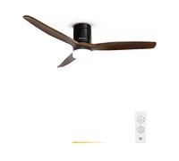 VENTILATORE A SOFFITTO GRUNKEL Con luz LED SKYWIND-52WN