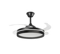Ventilatore da soffitto InnovaGoods 4 pale LED DC 6 velocità telecomando