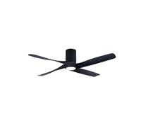 Ventilatore A Soffitto LED E Telecomando Riviera Nero DC