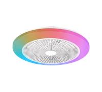 PHILIPS Ventilatore LED RGB DC 20W 40W diametro 50 cm PHILIPS AMIRGBIC50 flat