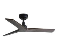 Ventilatore A Soffitto Risparmio Energetico Con Telecomando Nero Noce Mini Fan [EEK: Non valutato]