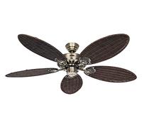 Ventilatore a soffitto, ROYAL 132 MA Ala Rattan antico