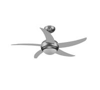 VENTILATORE A SOFF."SILVER"C/TELEC+LUCE D.130