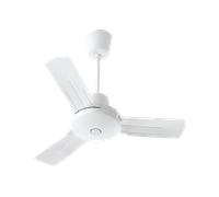 VENTILATORE A SOFFITTO VORTICE TDA 900 I senza luce, Ø 92 cm, corpo e pale laccate grigio chiaro