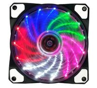 Ventilatore a telaio 12 cm con 15 luci LED per raffreddamento migliorato ed effe [EEK: A+]