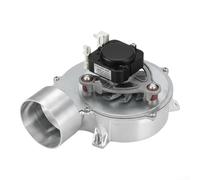 Ventilatore a tiraggio indotto a basso rumore, ventilatore a tiraggio indotto a basso rumore da 220 V, per forno a pellet da 30 W, ventilatore di riscaldamento in lega di alluminio con motore