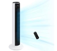 Ventilatore a Torre 20 dB Silenzioso Potente 7,9m/s 12 Velocità 4 Modalità
