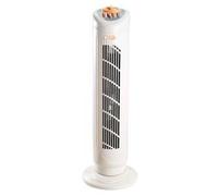 Ventilatore a Torre da Pavimento Altezza 75cm 3 Velocità 45W + Timer Spegnimento