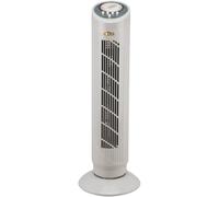 Ventilatore a Torre da Pavimento Altezza 75cm 3 Velocità 45W + Timer Spegnimento