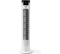 Black & Decker Ventilatore a Colonna Torre senza Pale 3 Velocit Oscillante con Telecomando e Timer colore Bianco - BXEFT48E