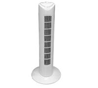 Ventilatore a torre colonna h81 3 velocità 45w slim bianco oscillante flusso ar
