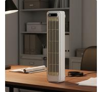 Ventilatore a Torre da Tavolo Silenzioso Raffrescatore Evaporativo Portatile