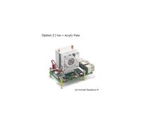 Ventilatore a torre Heatpipe + piastra in acrilico / Raspberry Pi 4 Ventilato...