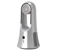 Ventilatore a torre senza lama da 35,6 cm con ioni negativi, ventilatore a torre per camera da letto, ventilatore senza lama 4000-5600 giri/min, 6 velocità, scatola rimovibile per aromaterapia e