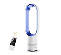 Ventilatore a torre senza pale con telecomando, purificatore d'aria, oscillante, raffreddamento silenzioso per casa e ufficio