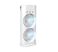 Ventilatore a torre, ventilatori nebulizzatori ricaricabili, condizionatore portatile, balsamo a doppia estremità, con ventole spray silenziose