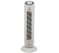 Ventilatore a Torre da Pavimento Altezza 75cm 3 Velocità 45W + Timer Spegnimento