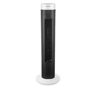 VENTILATORE A TORRETTA CON CONTROLLI ANALOGICI BIANCO-NERO - 3 VELOCITA' - SENZA