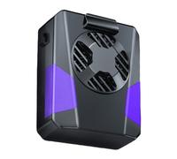 Ventilatore a Vita Ricarica USB 12,5m/s 255g Peso 10,4x5,7x12cm D