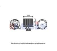 Ventilatore abitacolo AKS DASIS 198021N per SAAB 9-5 (YS3E) 2 1997-2009