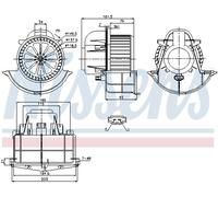 Ventilatore abitacolo anteriore per AUDI PORSCHE VW AMAROK CAYENNE Q7 TOUAREG