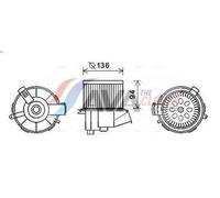 Ventilatore abitacolo AVA COOLING PE8387 per PEUGEOT 307 (3A/C) 2 2000-2007